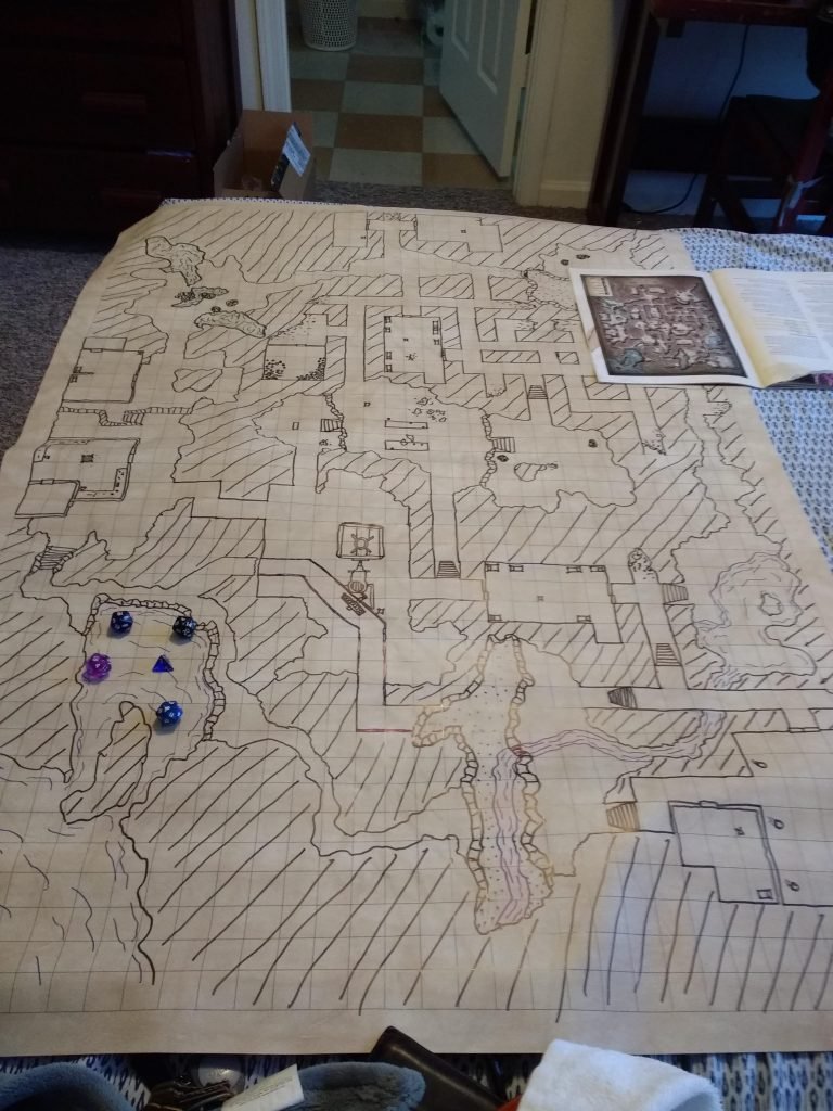 mappa dungeon dnd