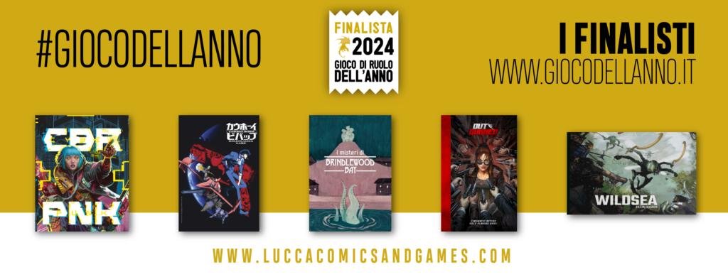 Lucca Comics 2024: Wildsea GDR dell’anno, doppietta Grumpy Bear